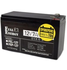 Акумулятор 12В 7 Ач для ДБЖ Full Energy FEP-127