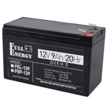 Акумулятор 12В 9 Аг для БДЖ Full Energy FEP-129