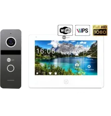 Комплект відеодомофону Neolight NeoKIT HD Pro WF Graphite