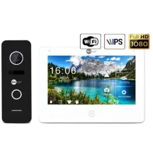 Комплект відеодомофона NeoKIT HD Pro WF Black